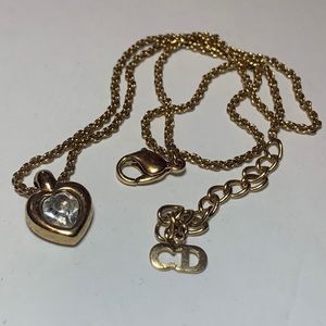 Authentic Christian Dior Necklace Vintage 17in
